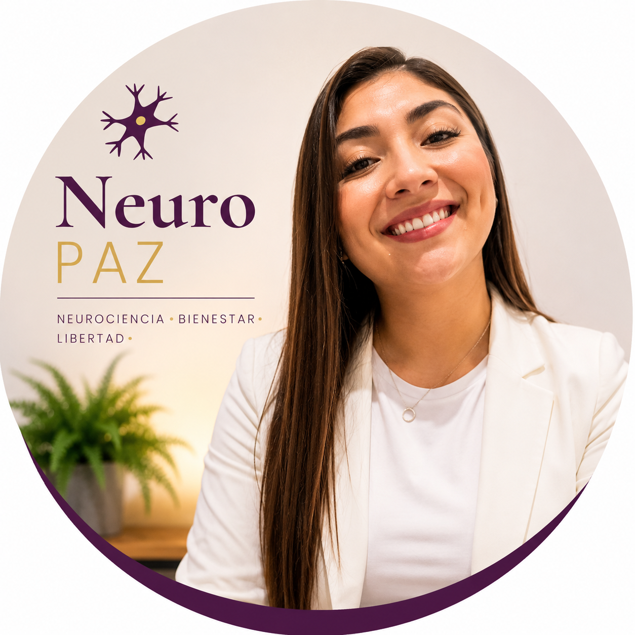 Ana Carina Hilario Segundo, creadora de NeuroPaz